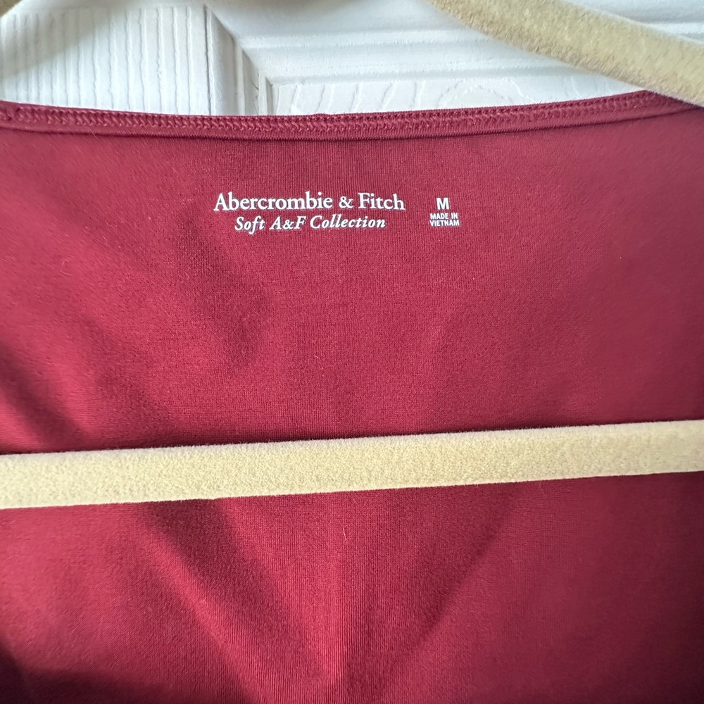 Abercrombie crimson bodysuit